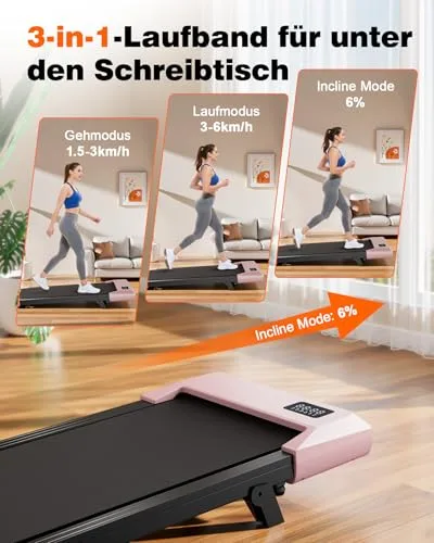 Superun Walking Pad mit 6 % Steigung – Ansicht 5