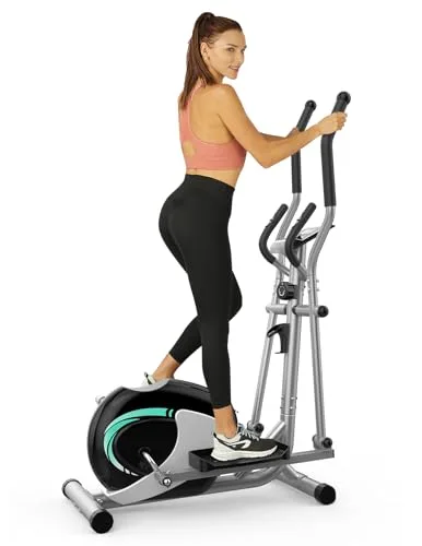 THERUN Crosstrainer mit 16 Widerstandsstufen (Schwarz)